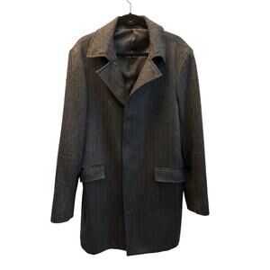 Rodd & Gunn Garlands Jacket Mens Virgin Wool Coat Italy Woven Herringbone Large